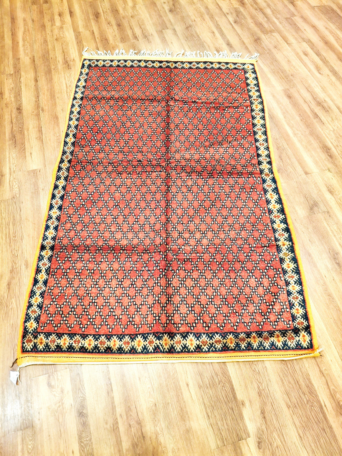 Vintage High Atlas 005 – handmade Moroccan wool rug from Taznakht, 2.53 × 1.58 m – view 1 of 8